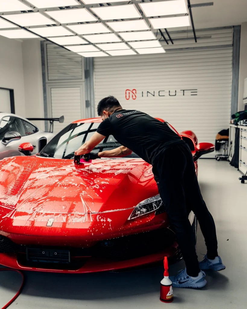 Ferrari 296 GTB: PPF installation