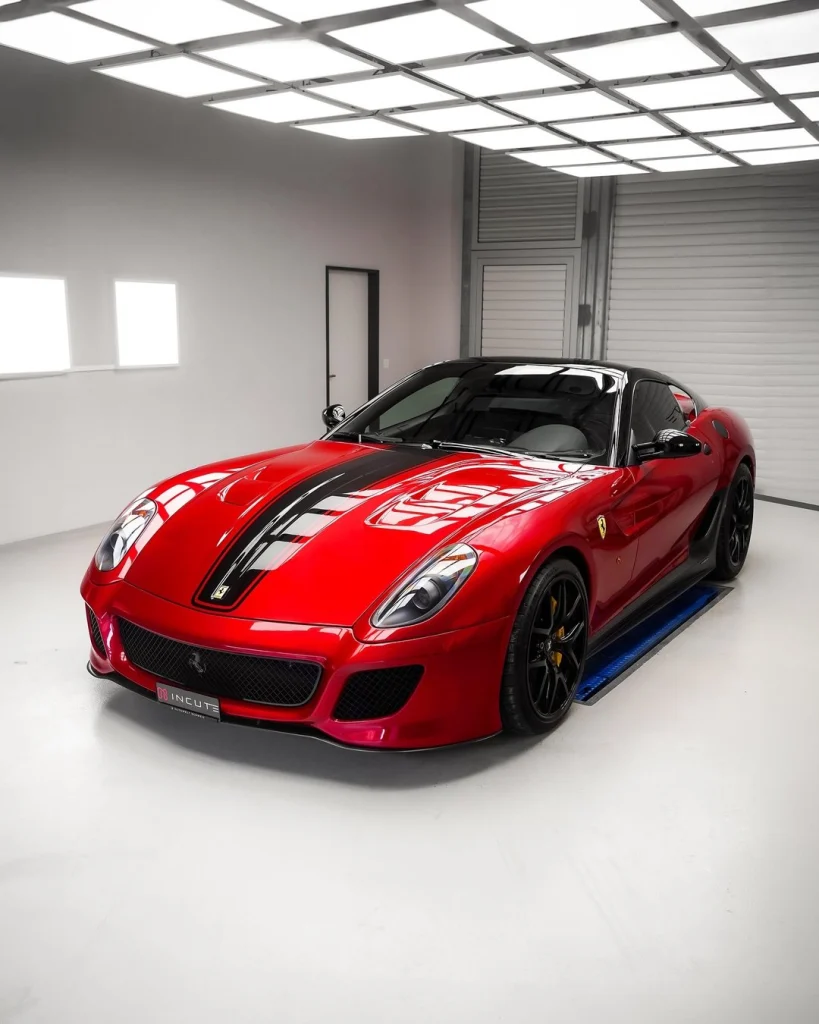 Ferrari 599 GTO: Level 1 PPF including the carbon side skirts