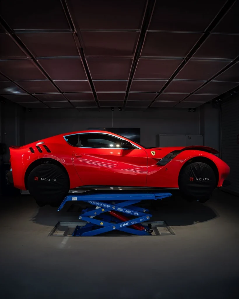Ferrari F12 TDF: In the studio