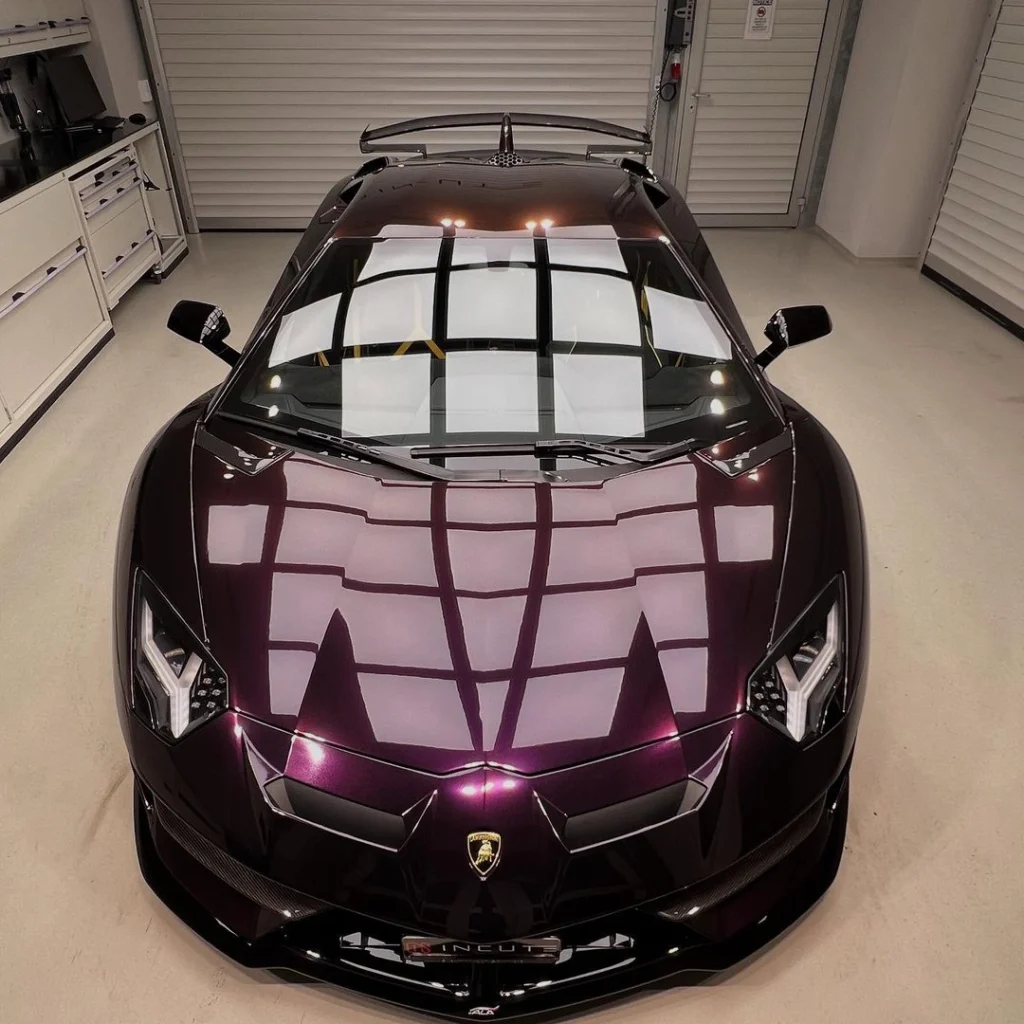 Lamborghini Aventador SVJ: Hybrid PPF in Fairy Purple