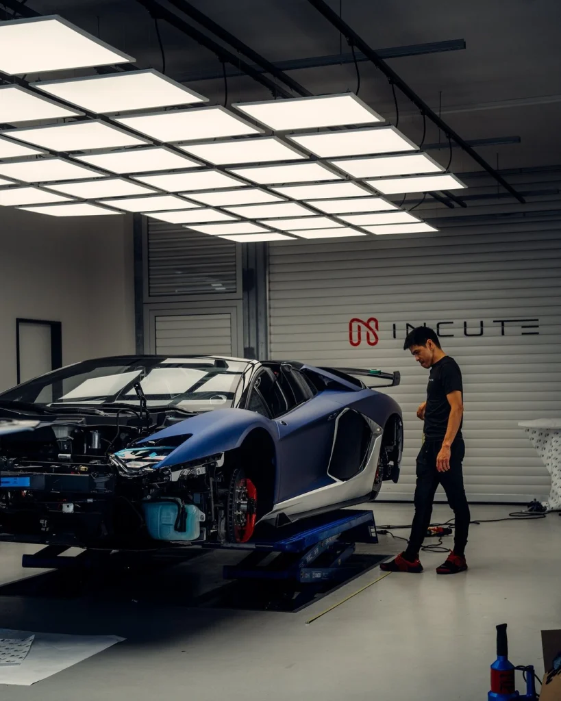Lamborghini Aventador SVJ Roadster: Work in progress