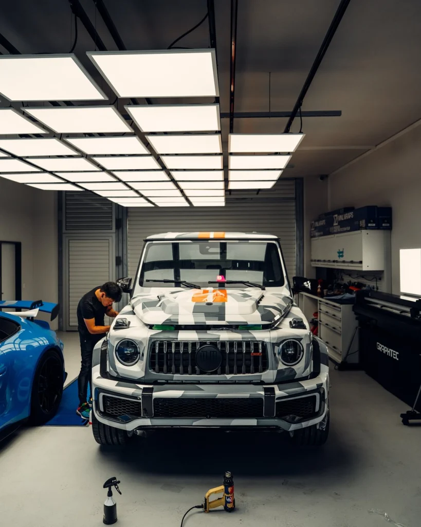 Mercedes-Benz G-Class: Full-car PPF on an all-electric G-Class