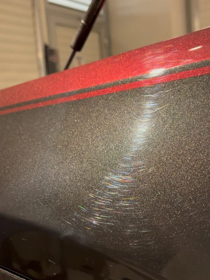 Mercedes-Benz GLS: Paint correction, before and after