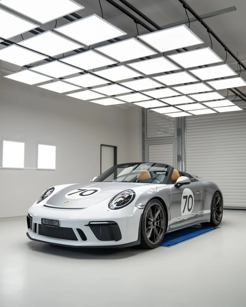 Porsche 911 Speedster: In the studio